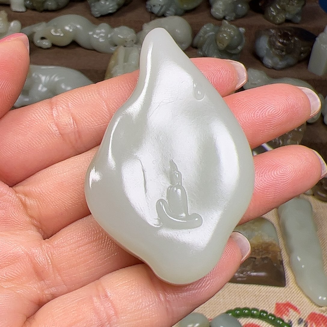 和田玉挂件未镶嵌