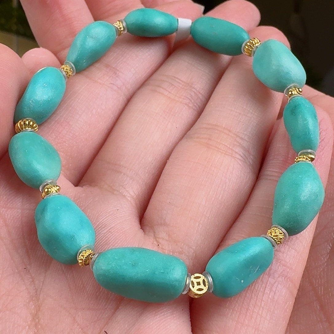 绿松石珠宝奇石未镶嵌