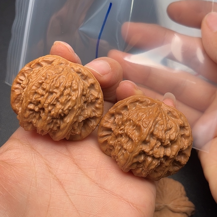 建***饰吊坠桃核1号白狮子