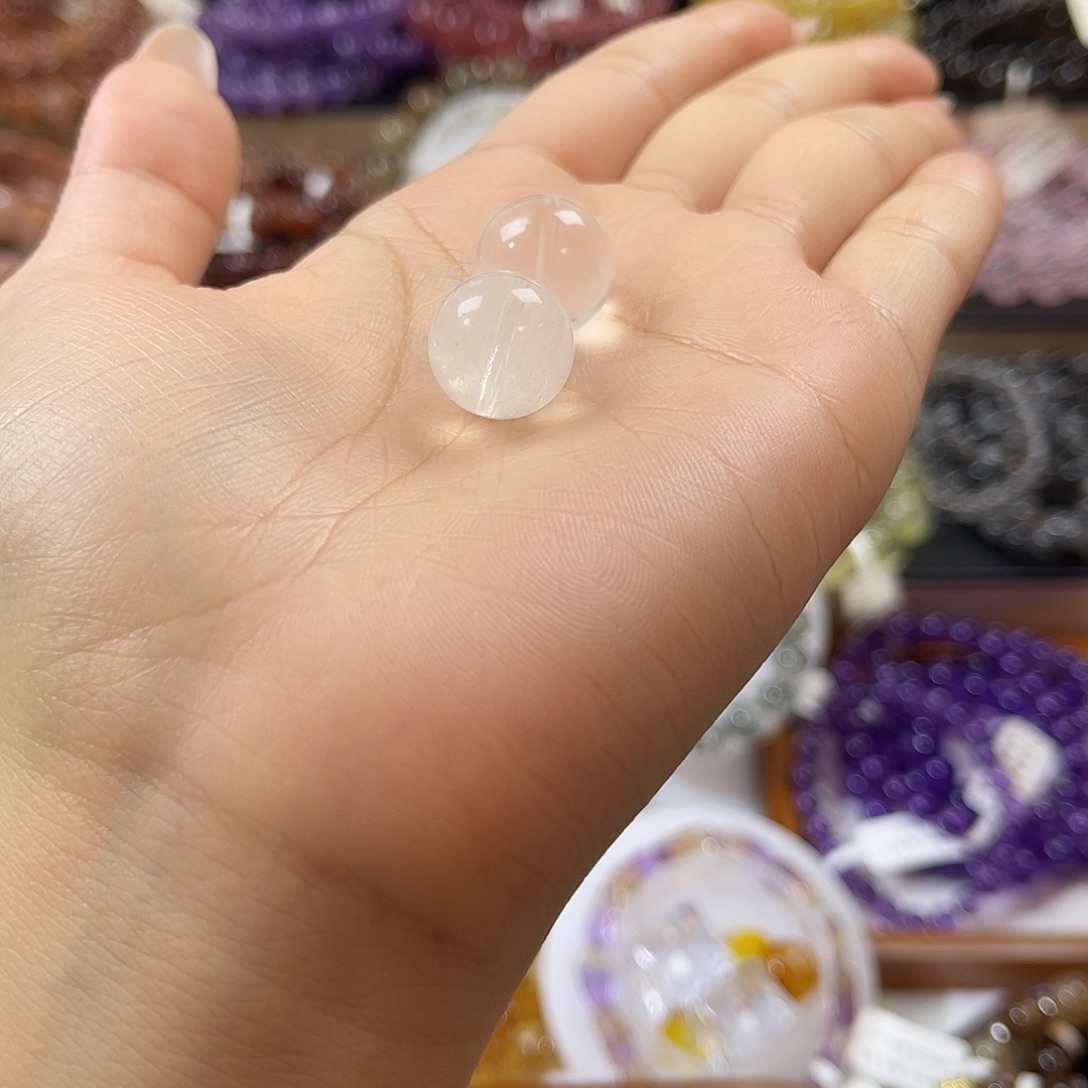 手链未镶嵌水晶奶白晶 14