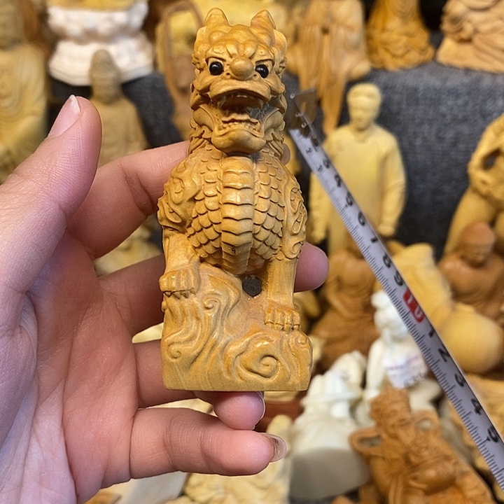 黄杨木黄杨木瑕疵麒麟