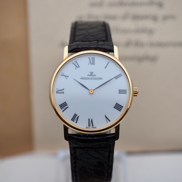 95新 Jaeger-LeCoultre/积家 18k/33.3mm/手动/12254172