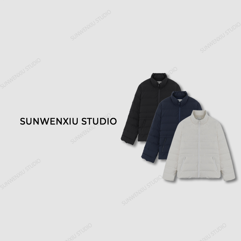 swx studio5店 “排骨腰精”新国标90白鸭绒三防可收腰轻量羽绒服1