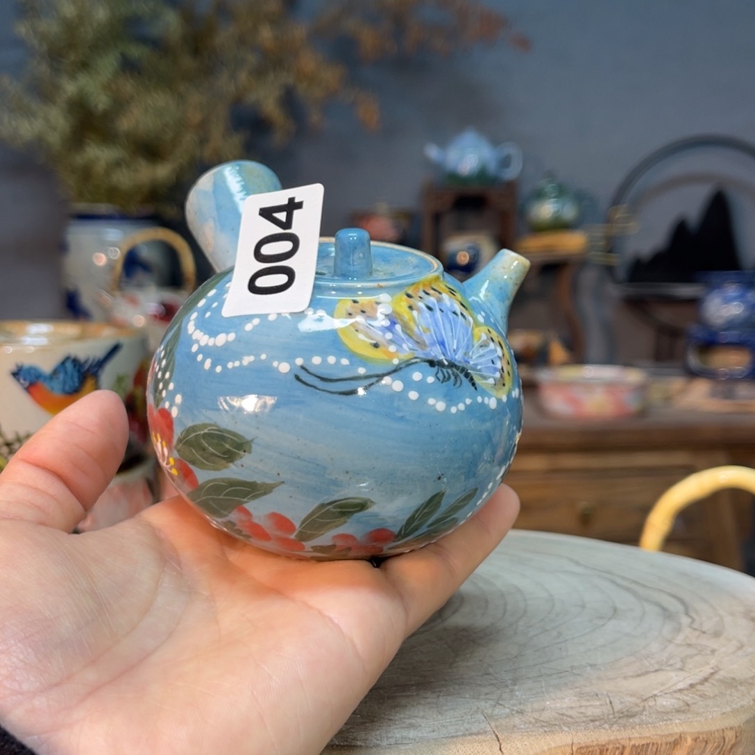 杯素浅陶瓷手工手绘