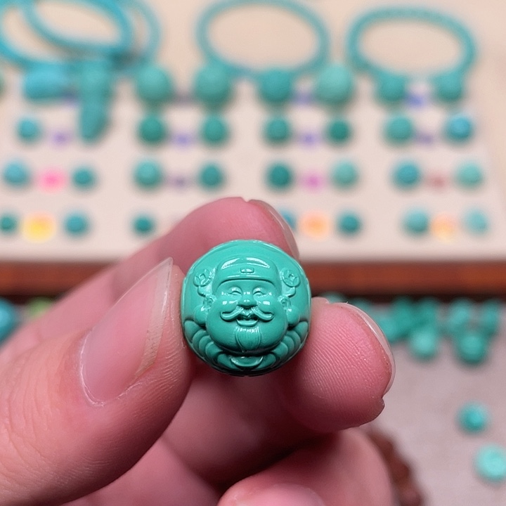 云见匠心手工雕刻配饰，尺寸15