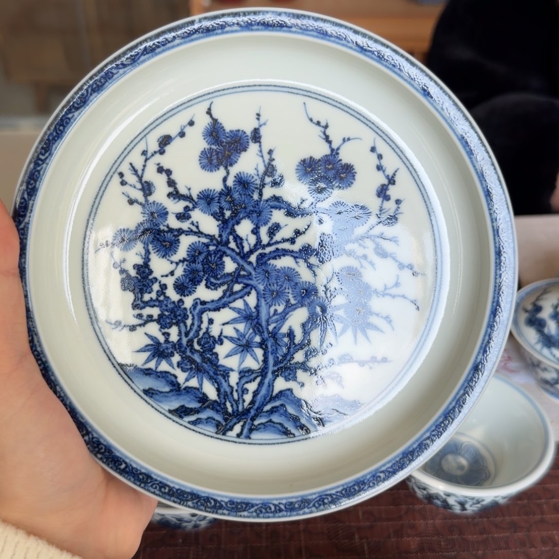 B***G瓷片青花瓷器的制作工艺与工艺一九一级品