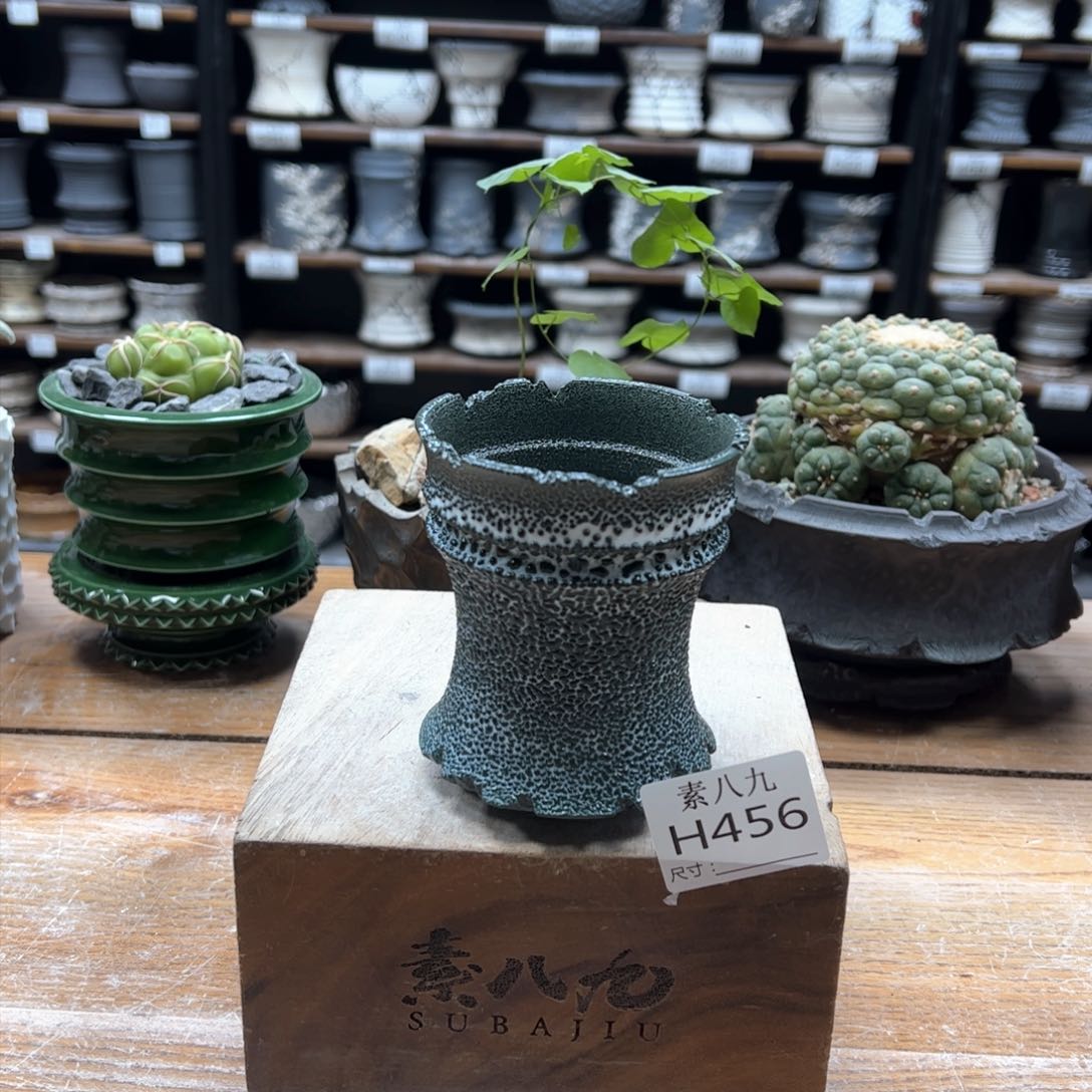 素八九陶瓷内口7.5高9.5