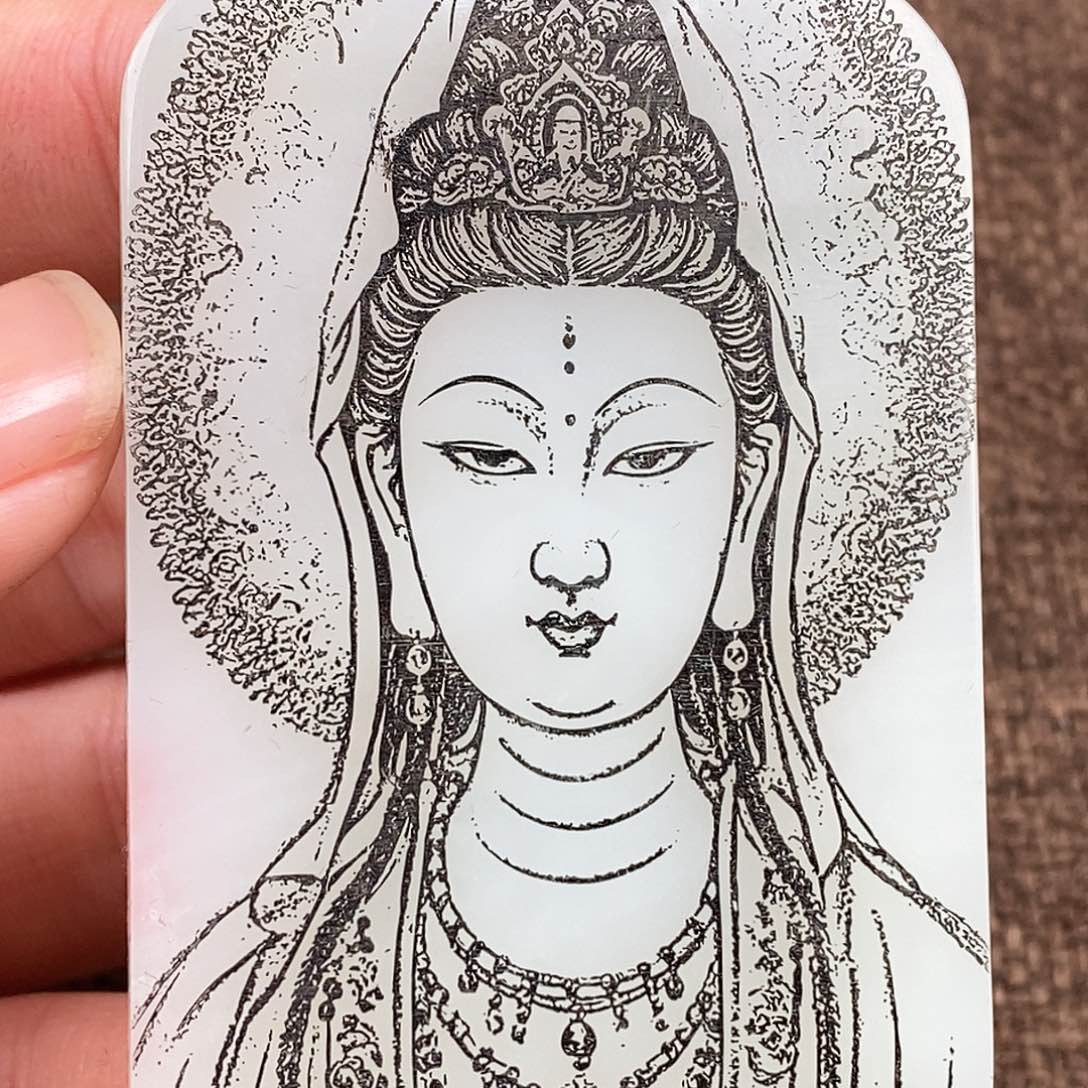 和田玉挂件未镶嵌