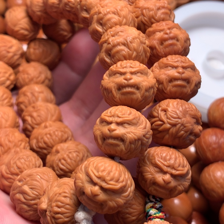 【闪购商品】猴头核桃手串抖***感悟空