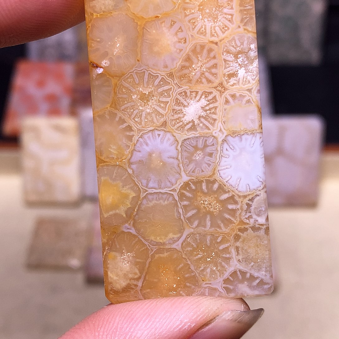 查罗石珠宝半成品合金平***士