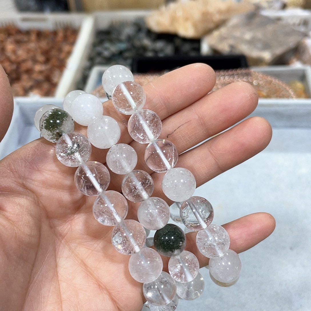 水晶手串12m m未镶嵌多样性发一条x x 230