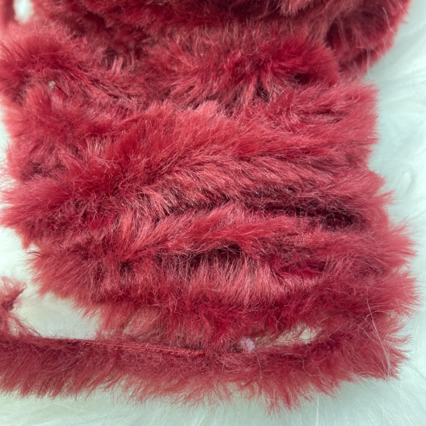 仿皮草裘手工编织纯色 桶装 【梅儿专属】