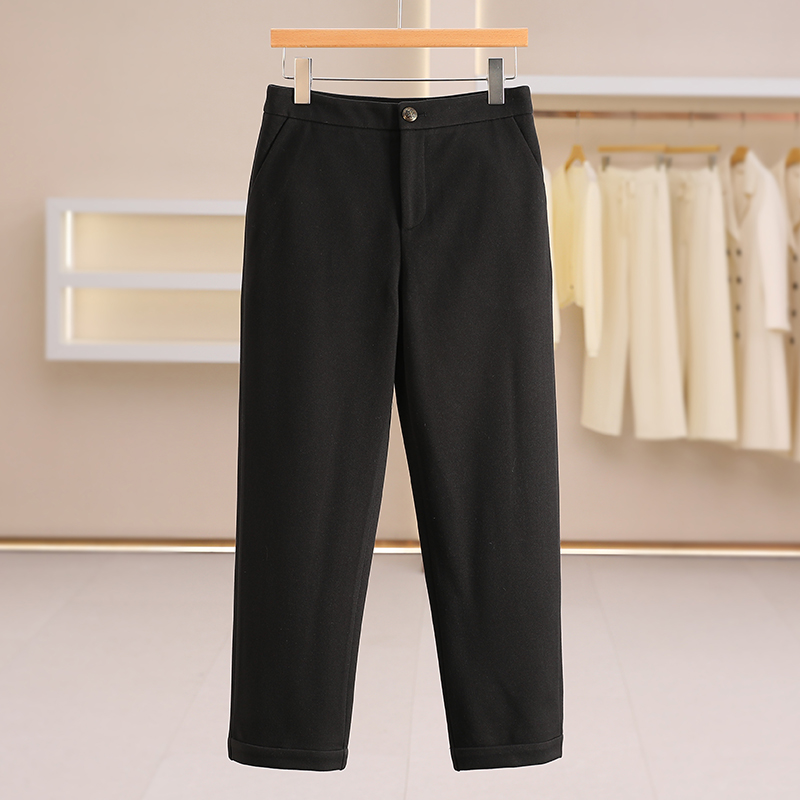 香香上身款【宠】通勤烟管直筒加绒裤 #QCA58K011