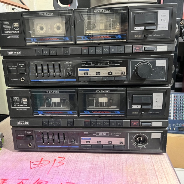 8新 pioneer/先锋 二手 功放卡座主机一台 配件机出  不包邮