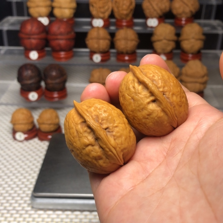 文玩核桃把件8粗筋大屁桃