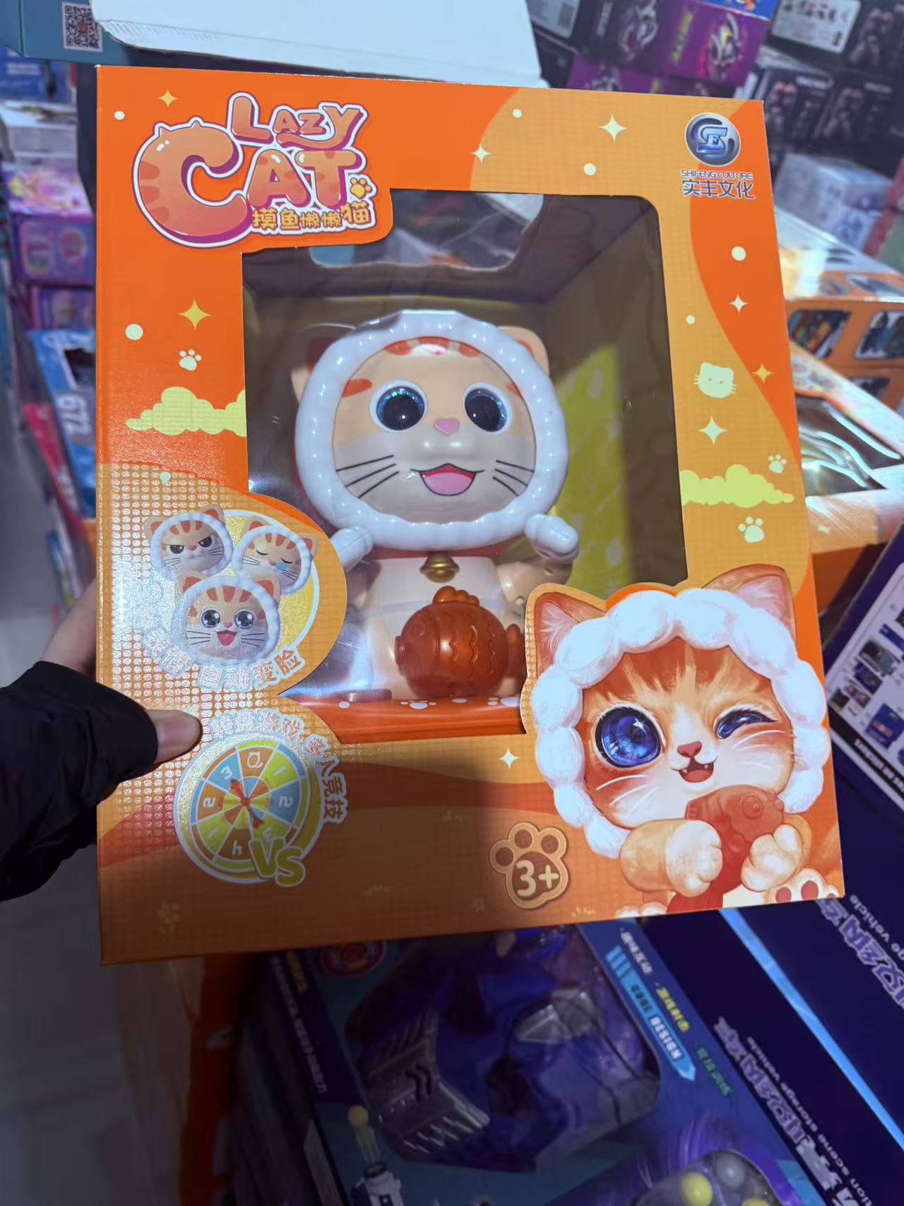        摸鱼懒懒猫