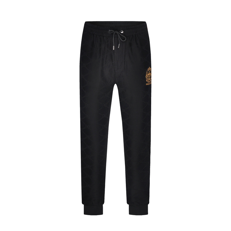 JEDOSS/爵迪斯2025新款潮牌男装LOGO金线刺绣轻奢休闲九分裤195