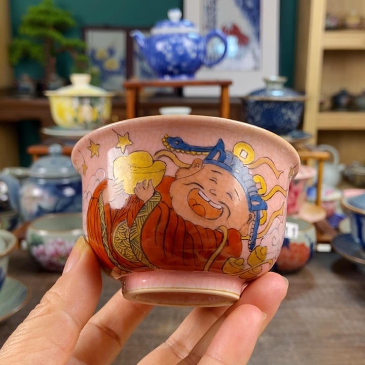 瓷片手工制作工艺精湛等特点