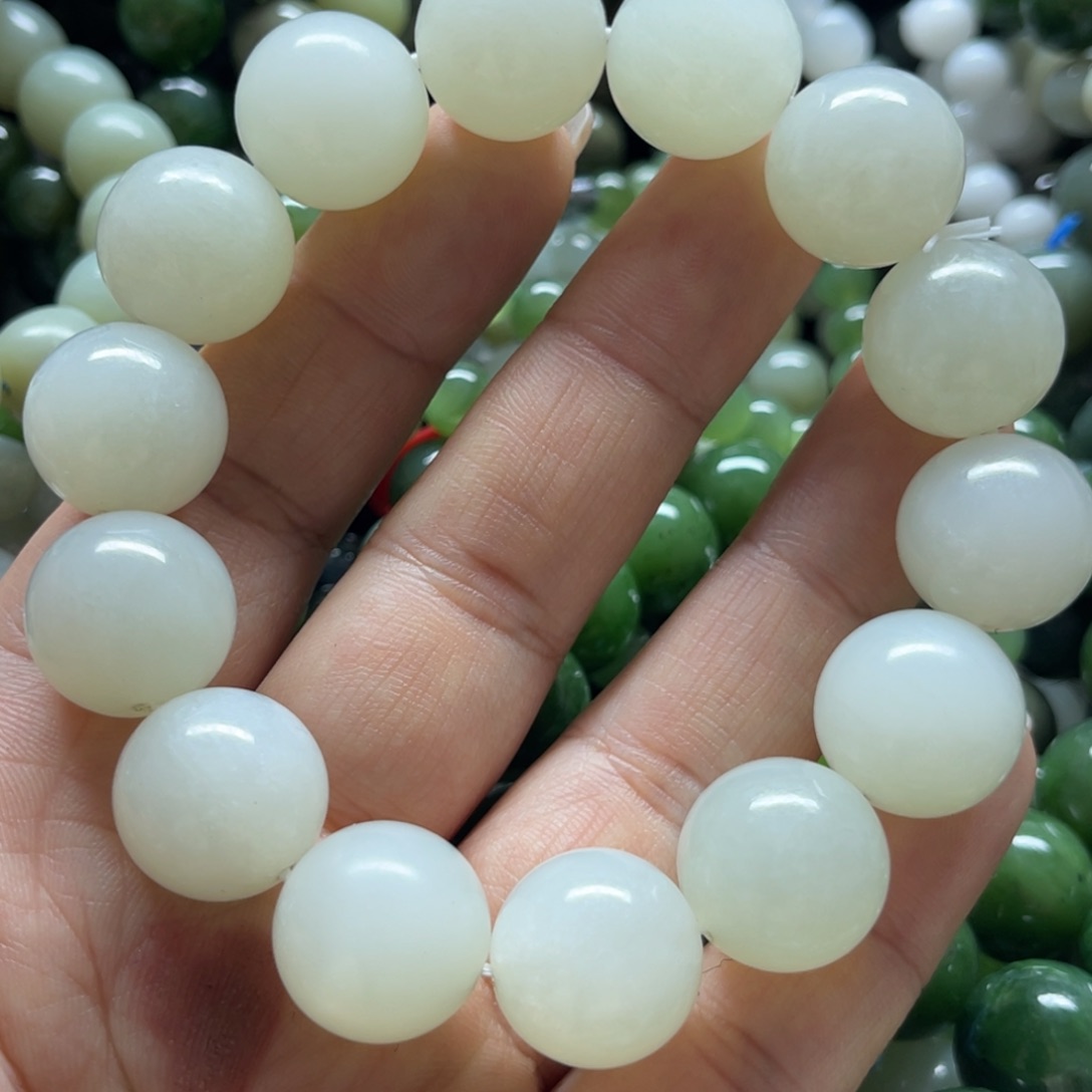 和田玉手链未镶嵌