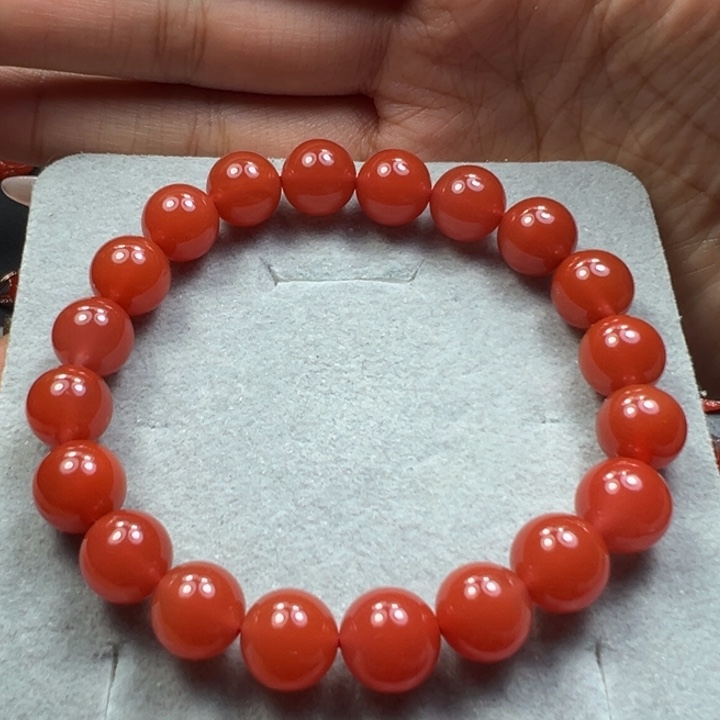 南红玛瑙未镶嵌手串