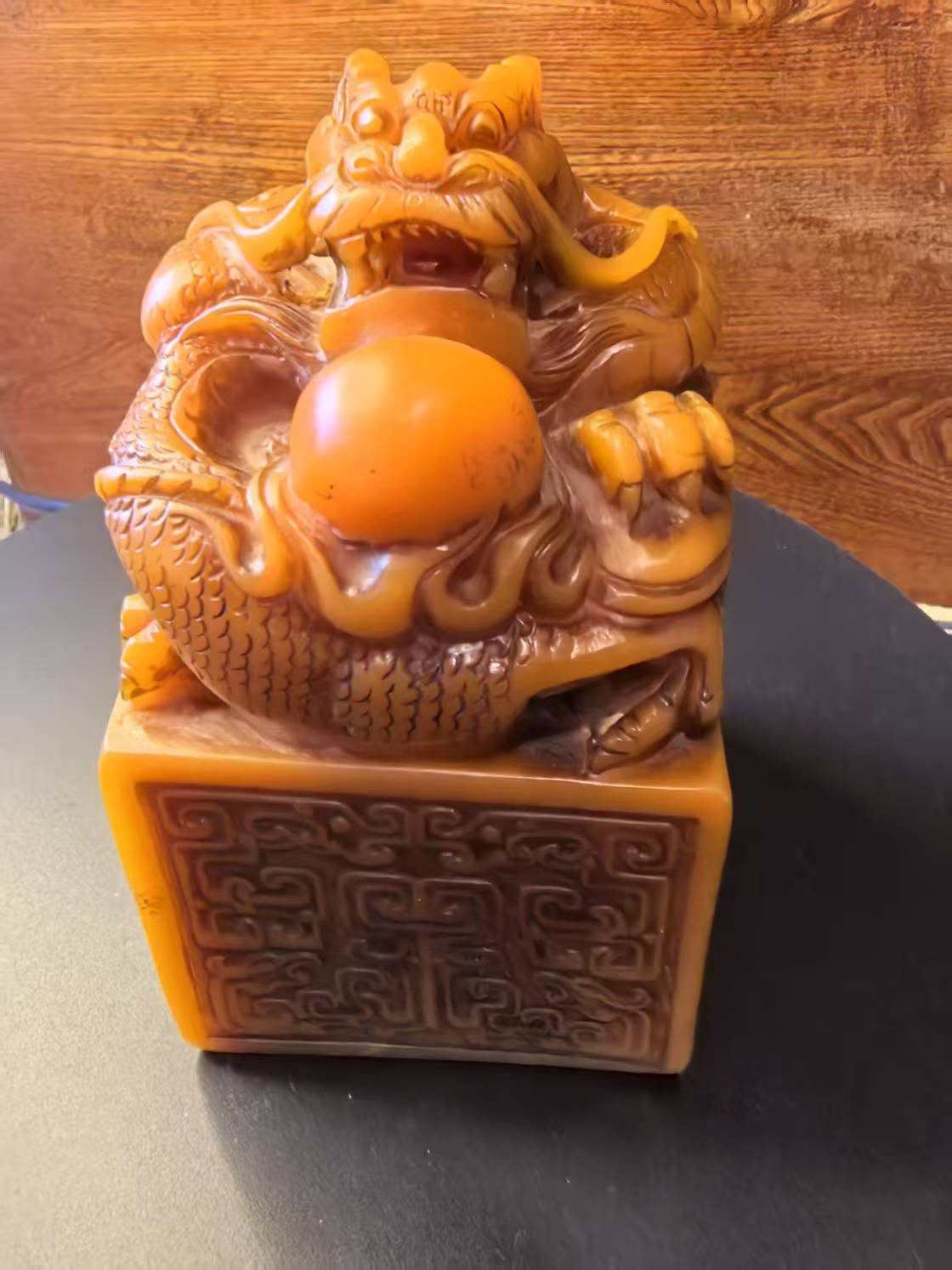 流水家居小龙章摆件链接