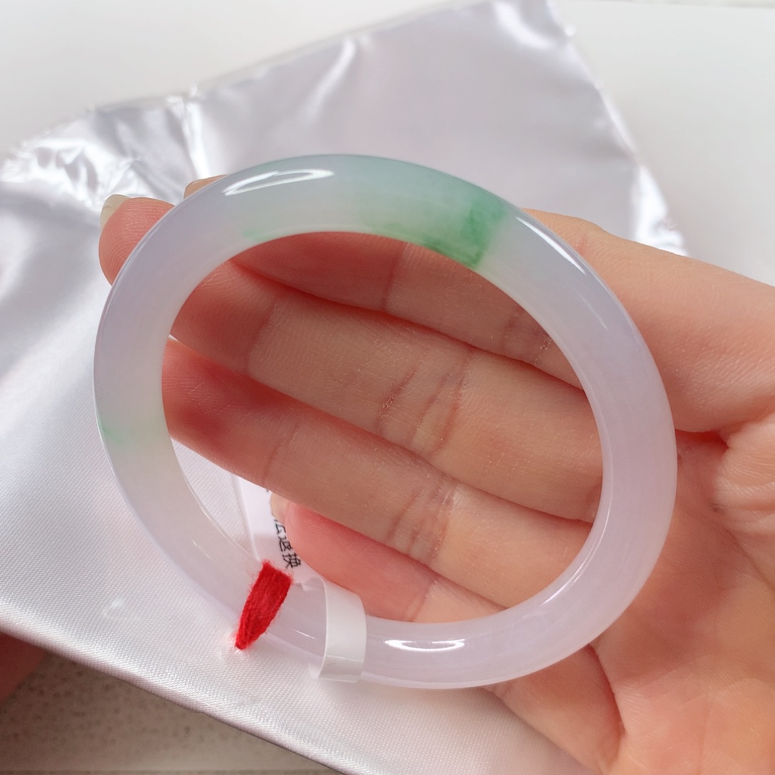 未镶嵌手镯翡翠 圆条①⑥⑤