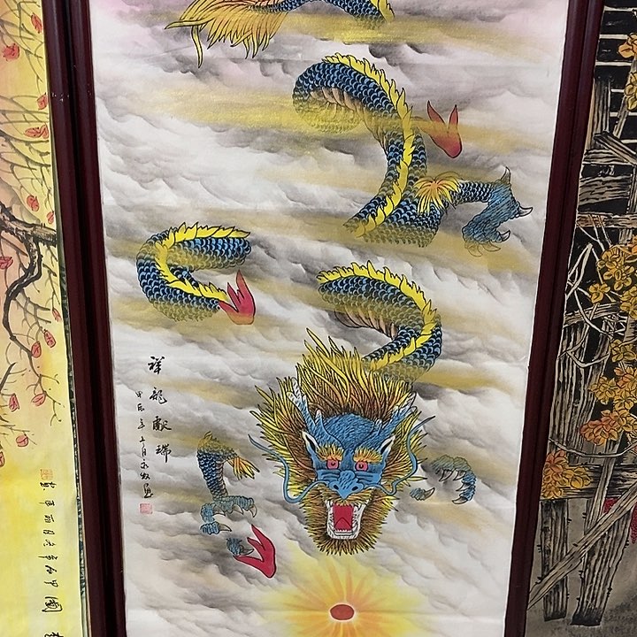 三个张画廊直播间！不带框