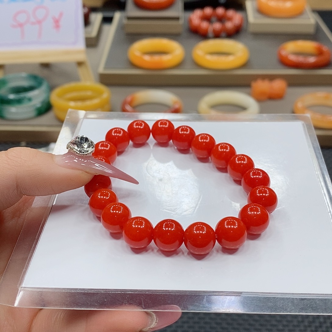 石英质玉手链未镶嵌