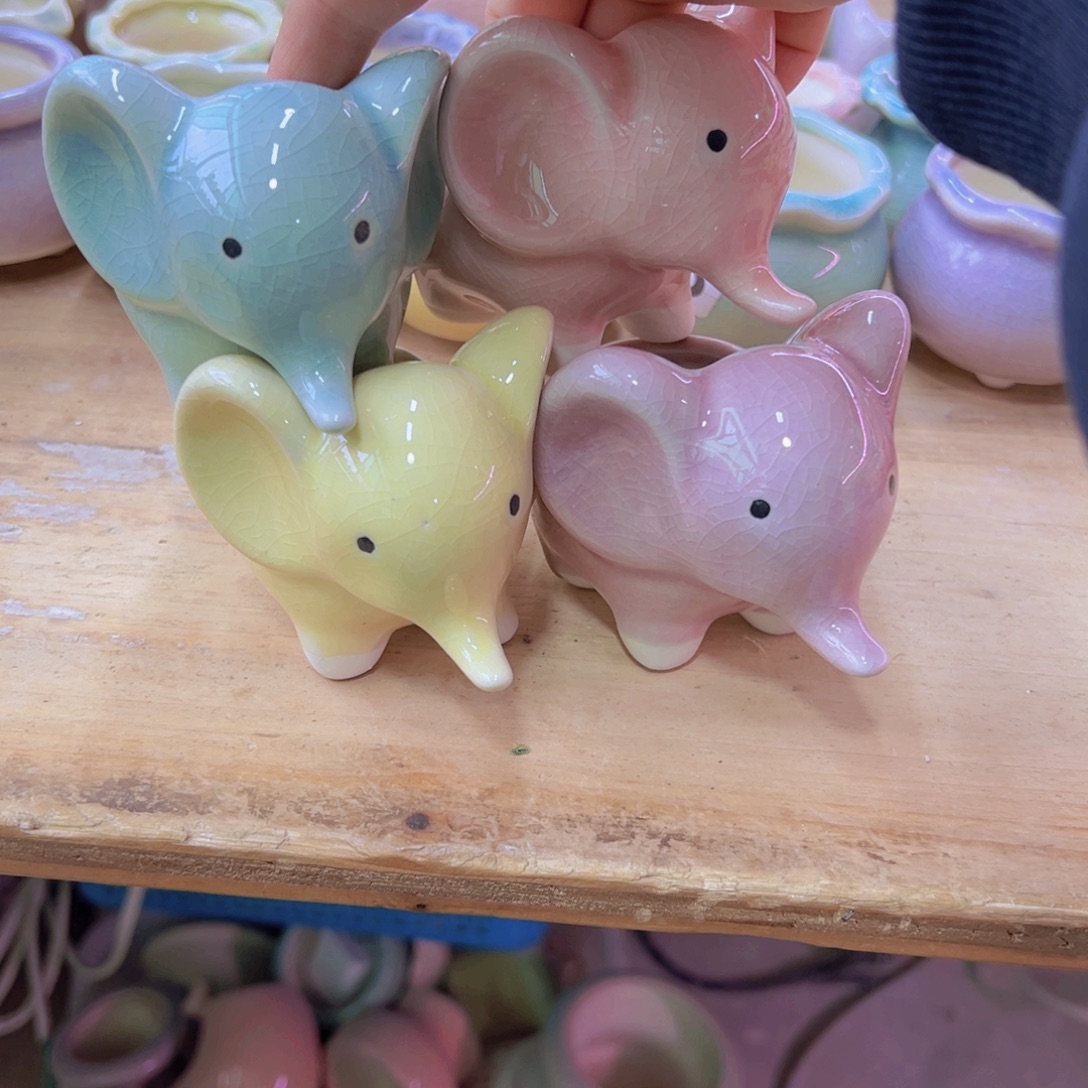 陶瓷花盆当场凑满12包邮