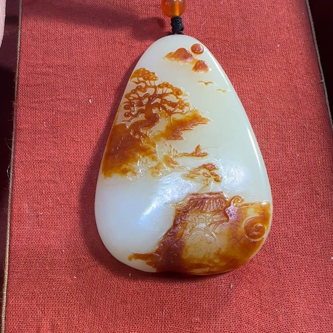 和田玉挂件未镶嵌