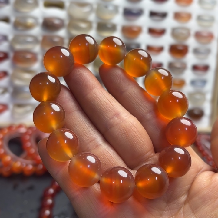 玛瑙/玉髓未镶嵌手链