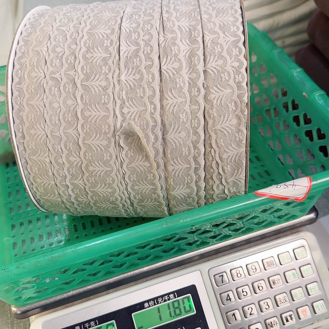 无纺布5号灰色整桶花边