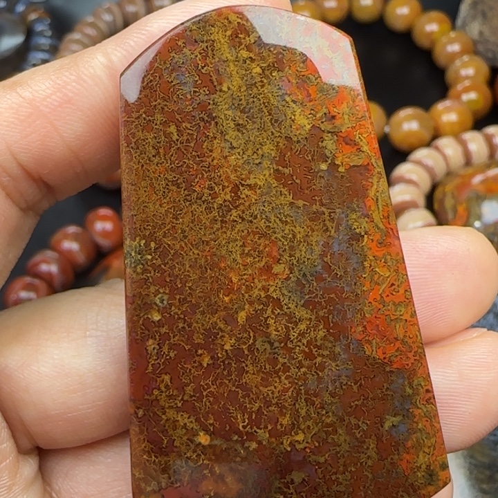 玛瑙/玉髓未镶嵌原矿玛瑙项链牌子