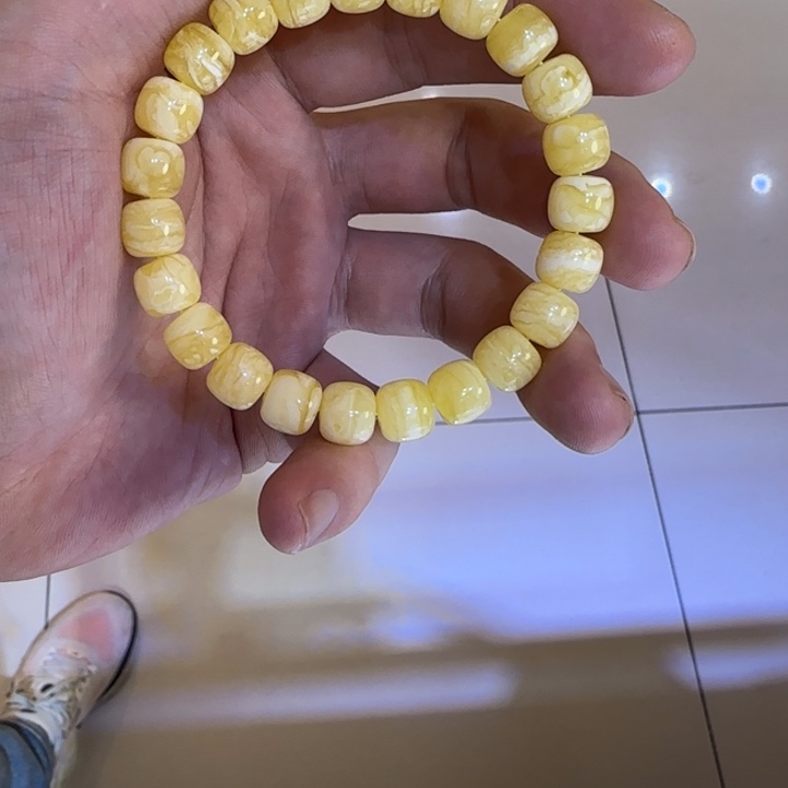 手链琥珀未镶嵌蜜蜡