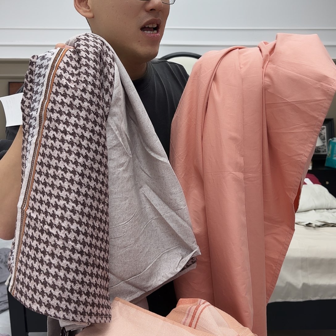 凯***凯棉棉040两条床单……