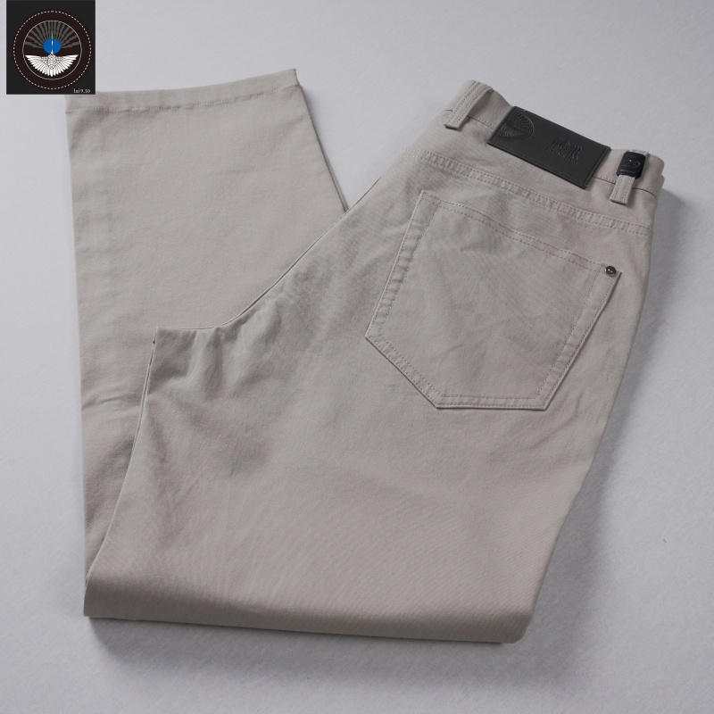 浑水801宽松棉质四季款直筒休闲裤