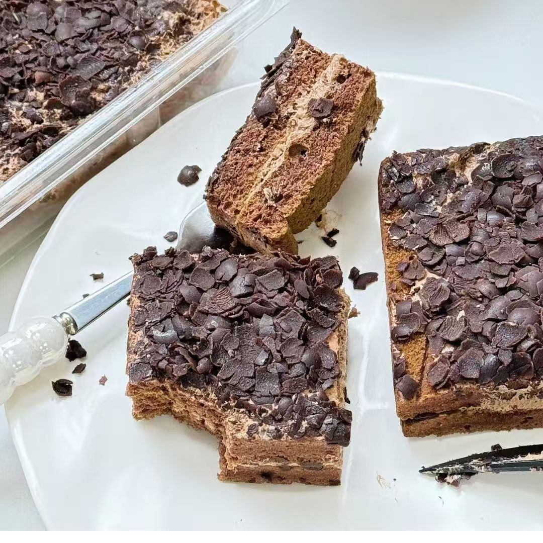 【黑森林蛋糕】巧克力早餐甜品动物奶油蛋糕刘