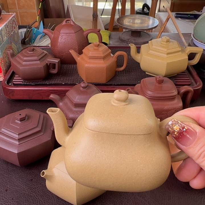 春***者茶壶紫砂本绿君德无章