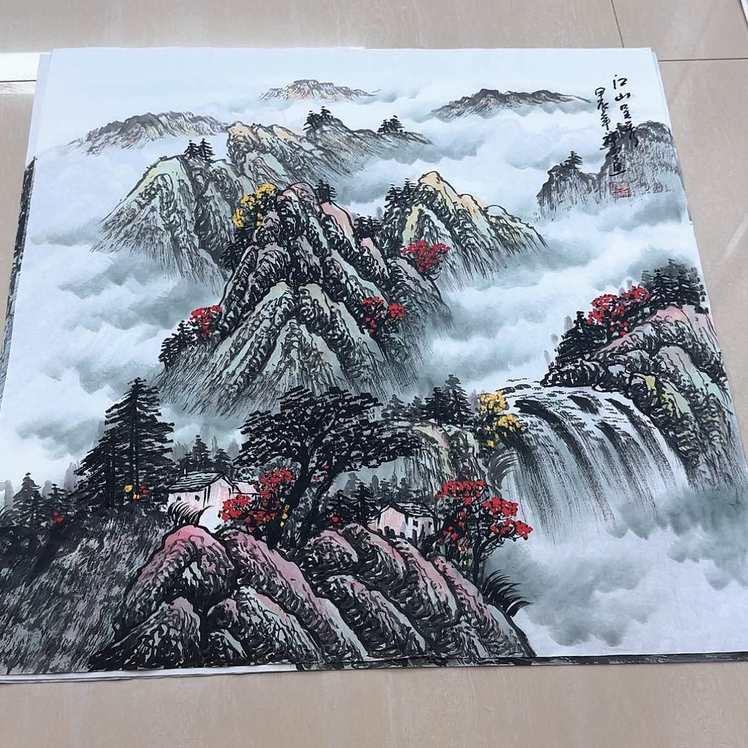 国画国画作品集一个g