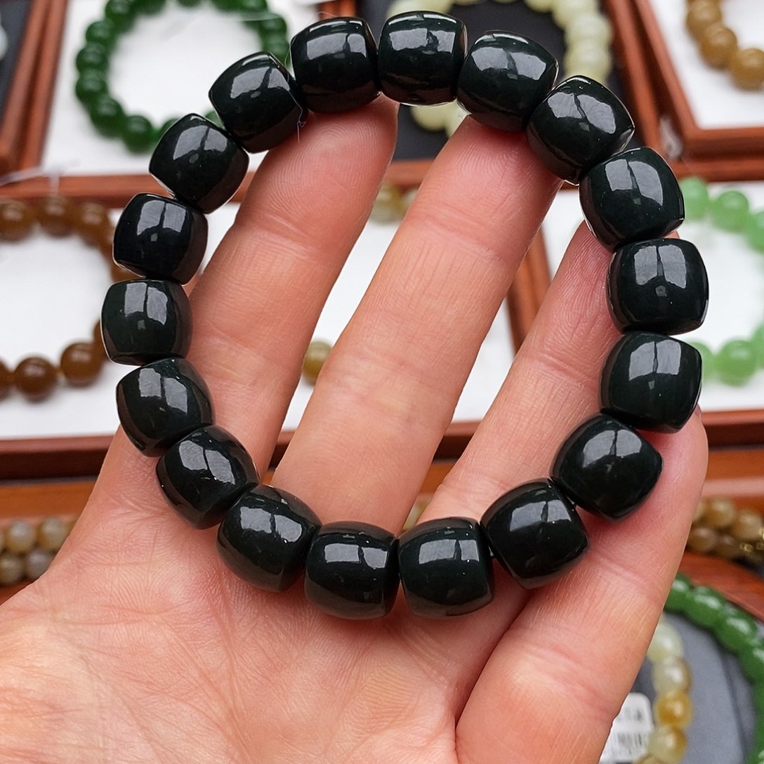 和田玉手链未镶嵌