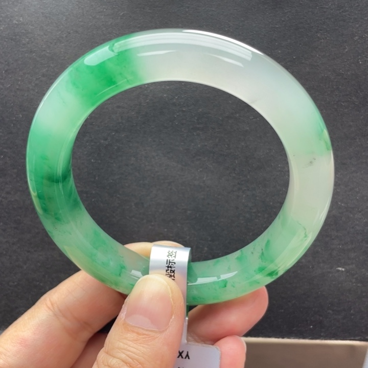 石英质玉未镶嵌手镯54-55