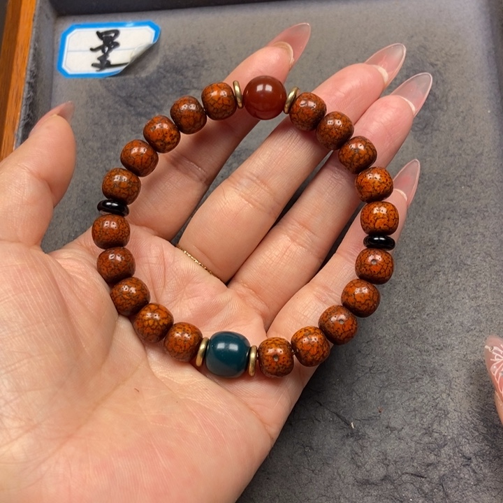 星月菩提吊坠菩提