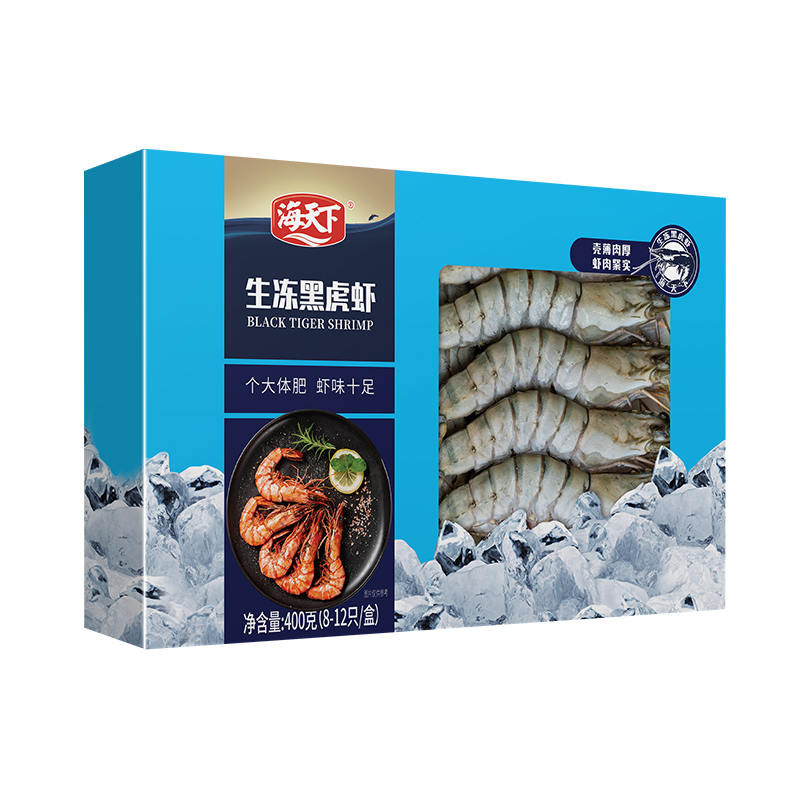 海天下黑虎虾 400g