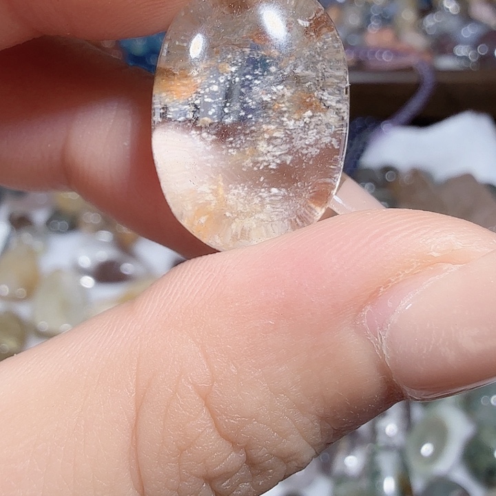 珠宝半成品水晶未镶嵌