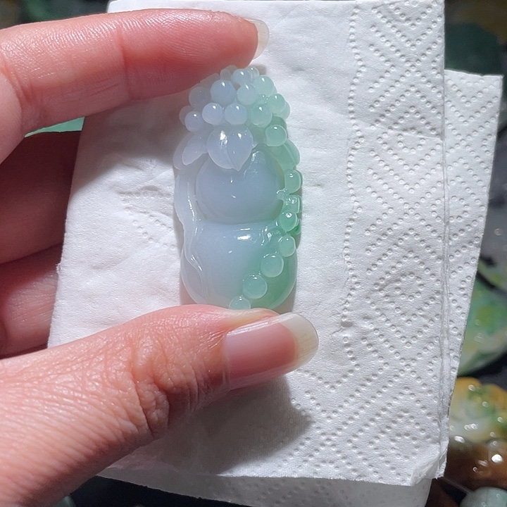 颈饰未镶嵌翡翠天