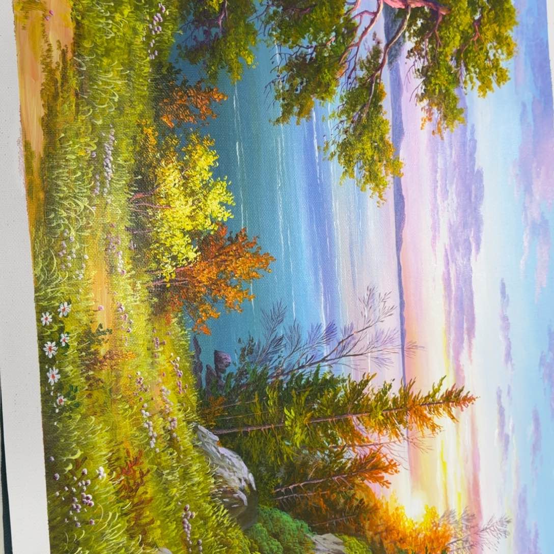 油画在哪点啊我去