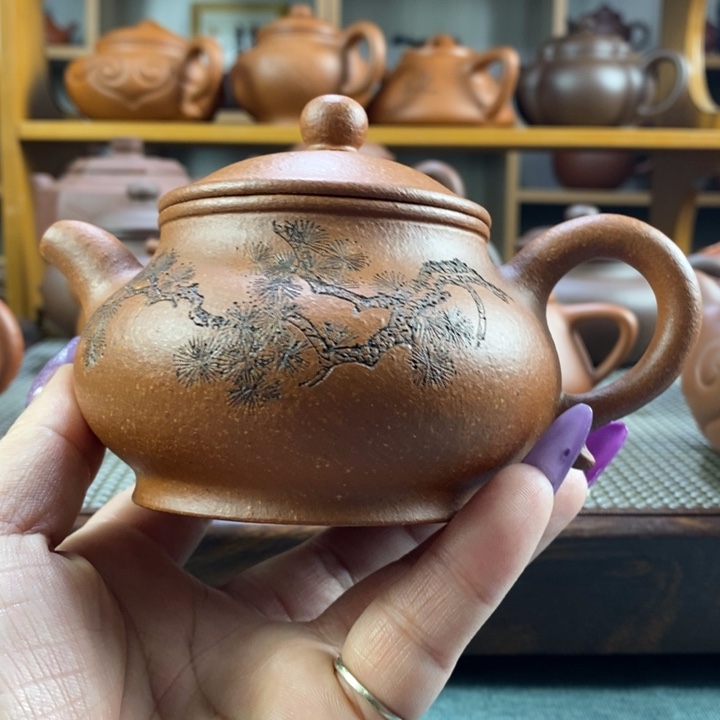 八***锋茶壶紫砂原矿紫砂壶系列产品