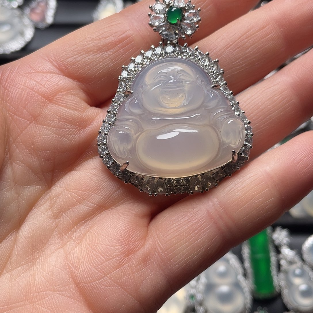 玛瑙/玉髓合金挂件