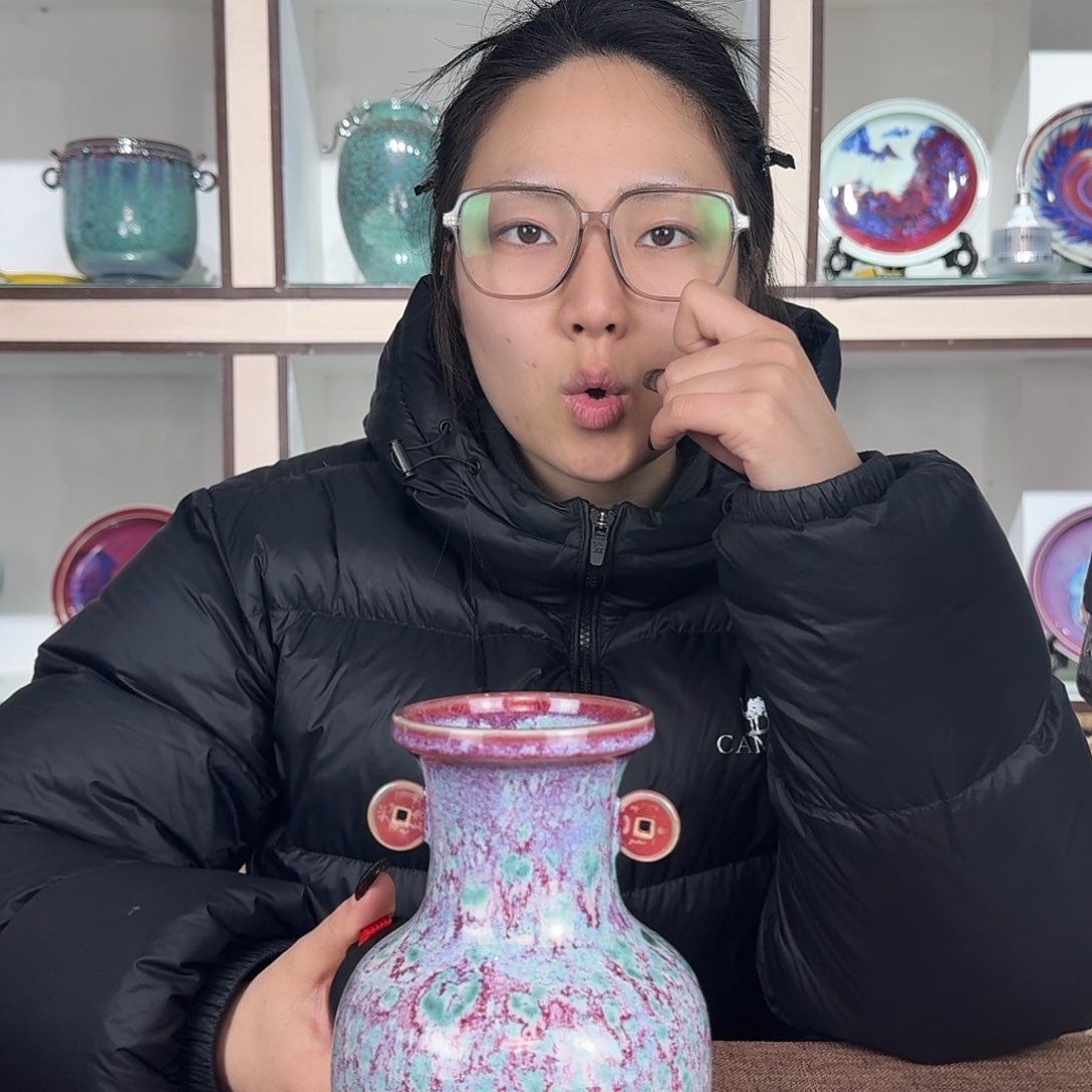 瓷片少年渡钧 钧瓷收藏品