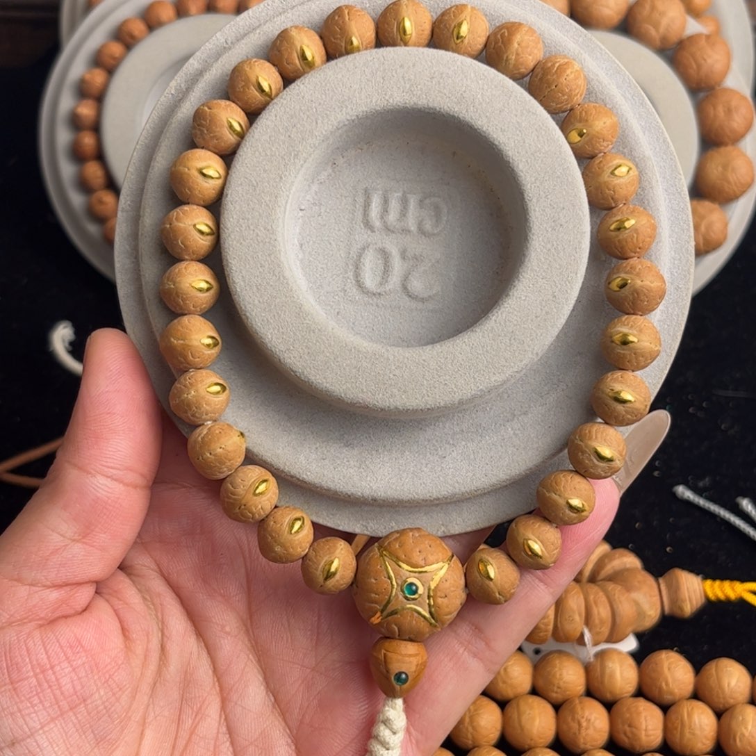 凤眼菩提手串鱼*游尼泊尔10